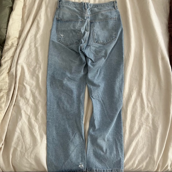 AGOLDE Riley High Rise Straight - Picture 6 of 8